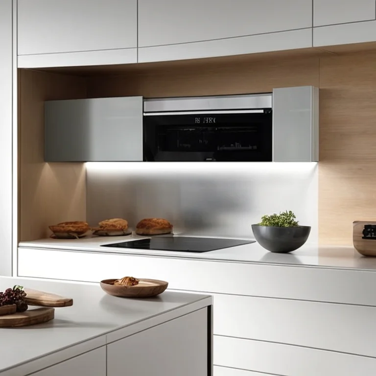 Smart AI Ofen in moderner Küche