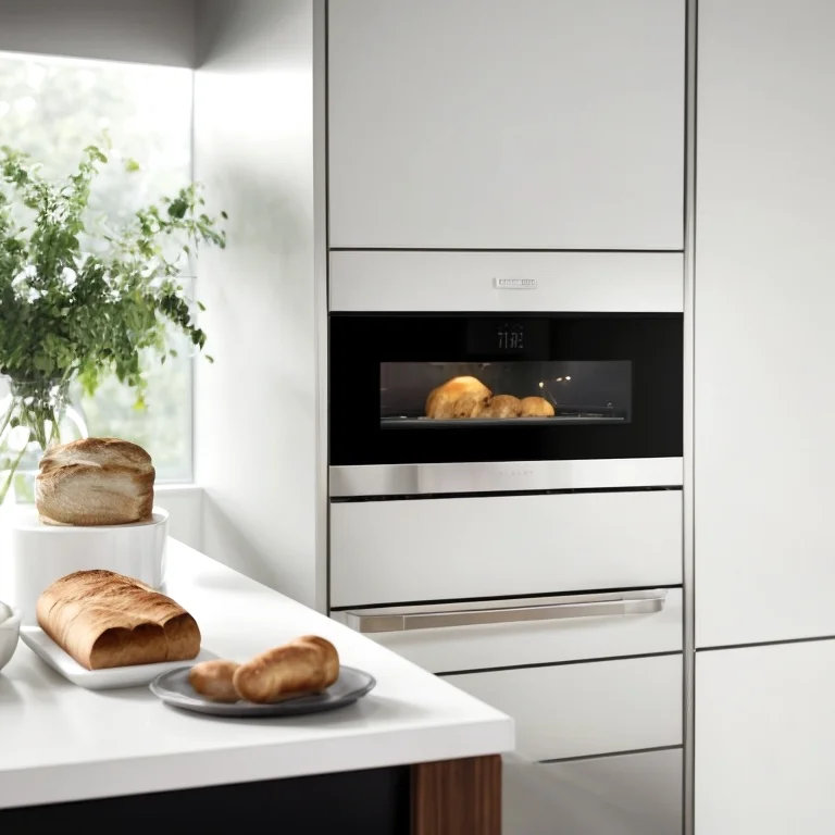 Smart AI Ofen in einer modernen Küche